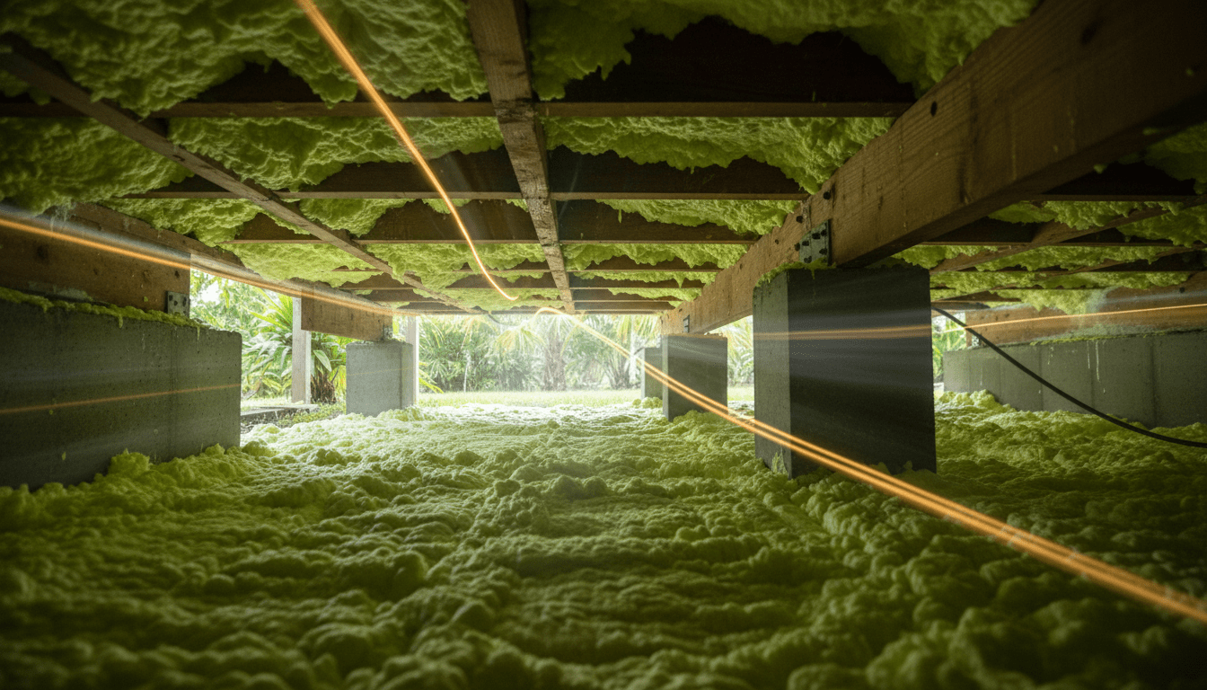 Why Crawl Spaces Perform Best with Spray Foam Insulation | AFI